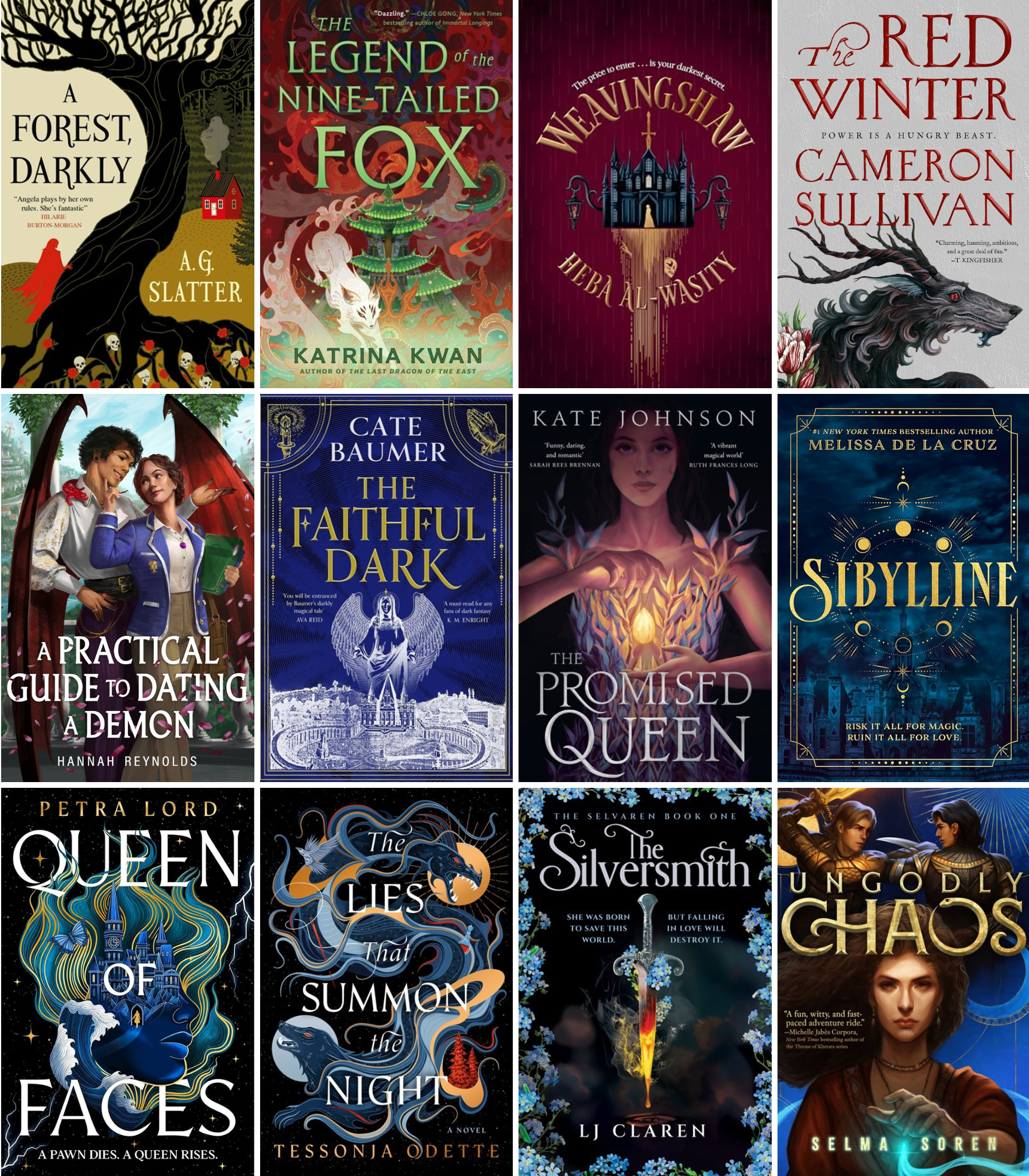 From Baby Dragons to Dragon Gods, A Ghost-Seer to A Fugitive Storyteller, and the French Revolution to the Underworld: New Fantasy Books Out February 2026